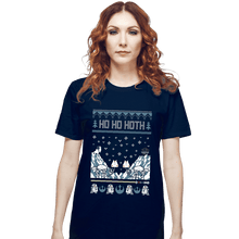 Load image into Gallery viewer, Shirts T-Shirts, Unisex / Small / Navy Ho Ho Hoth

