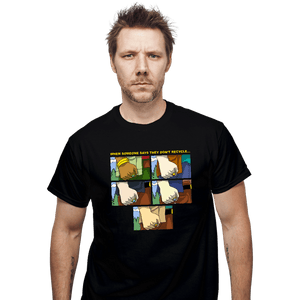 Shirts T-Shirts, Unisex / Small / Black Planet Fist