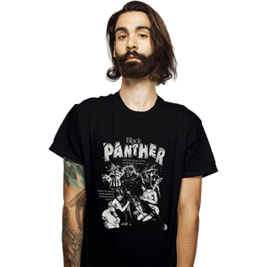 Shirts T-Shirts, Unisex / Small / Black Black Panther