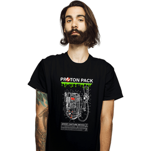 Shirts T-Shirts, Unisex / Small / Black Proton Pack