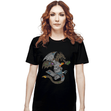 Load image into Gallery viewer, Shirts T-Shirts, Unisex / Small / Black Dungeons In Dragons
