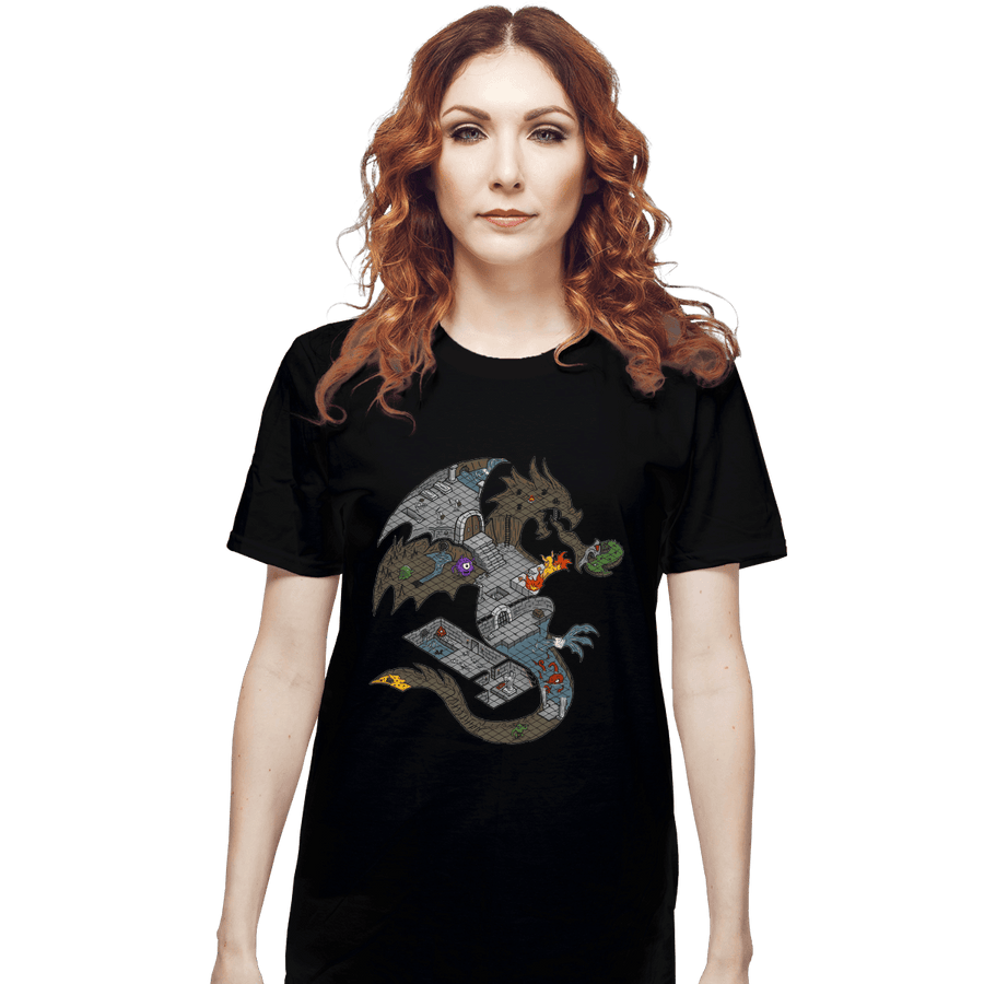 Shirts T-Shirts, Unisex / Small / Black Dungeons In Dragons