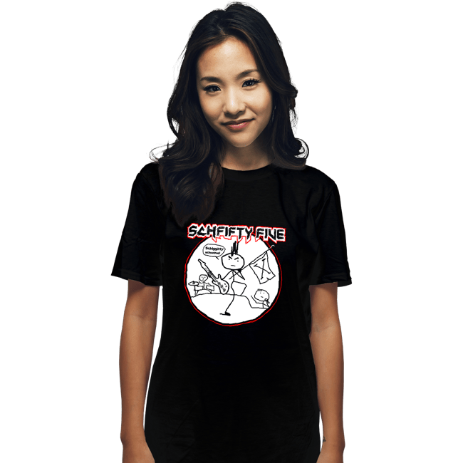 Shirts T-Shirts, Unisex / Small / Black Schfifty Five