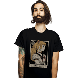 Secret_Shirts T-Shirts, Unisex / Small / Black Moon Tarot