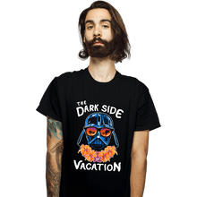 Load image into Gallery viewer, Daily_Deal_Shirts T-Shirts, Unisex / Small / Black The Dark Side Of Vacation
