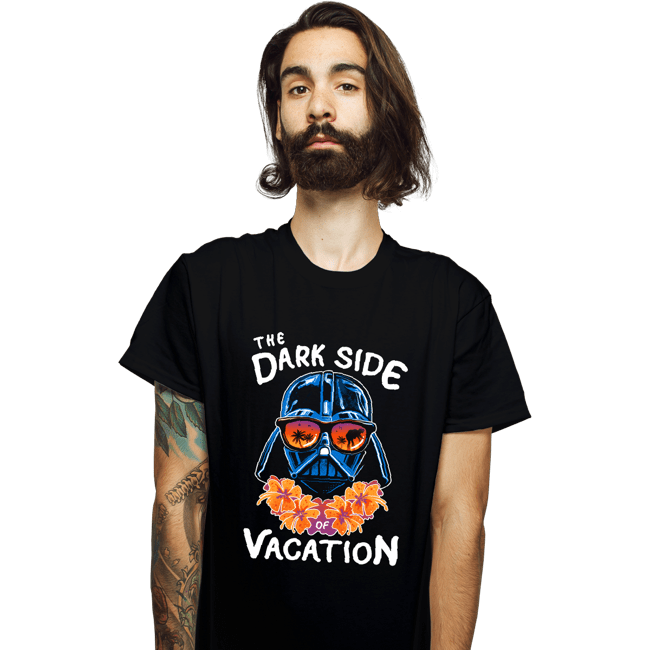 Daily_Deal_Shirts T-Shirts, Unisex / Small / Black The Dark Side Of Vacation