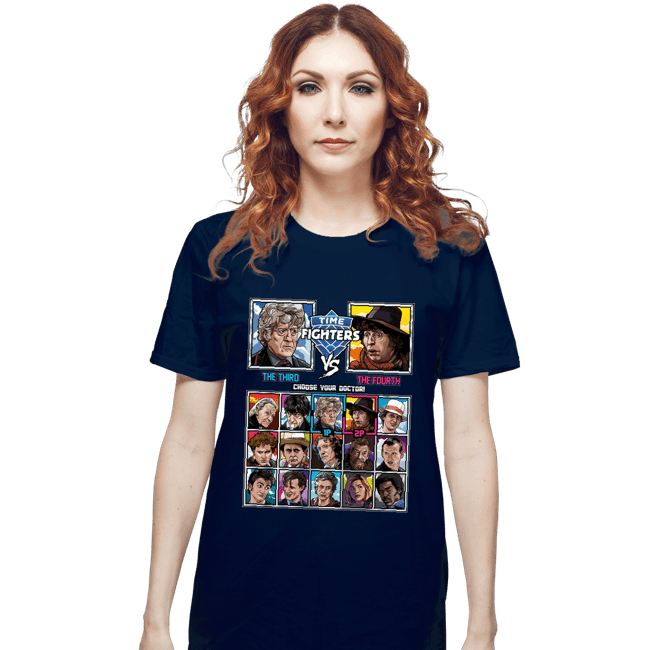 Daily_Deal_Shirts T-Shirts, Unisex / Small / Navy Time Fighters 3rd vs 4th
