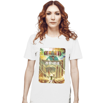 Daily_Deal_Shirts T-Shirts, Unisex / Small / White Attack On Katamari