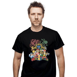 Shirts T-Shirts, Unisex / Small / Black Mushroom Rangers