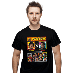 Shirts T-Shirts, Unisex / Small / Black Pacino Fighter