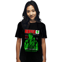 Load image into Gallery viewer, Last_Chance_Shirts T-Shirts, Unisex / Small / Black Redfield Green Herb
