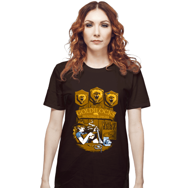 Secret_Shirts T-Shirts, Unisex / Small / Dark Chocolate Goldilocks