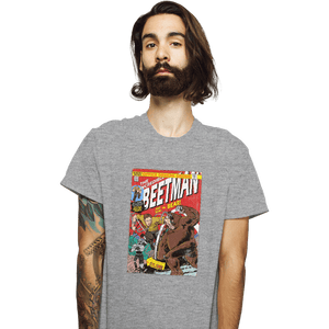 Secret_Shirts T-Shirts, Unisex / Small / Sports Grey The Incredible Beetman