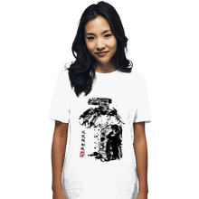 Load image into Gallery viewer, Daily_Deal_Shirts T-Shirts, Unisex / Small / White Major Vs Tank Sumi-e
