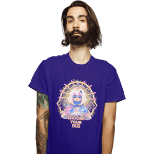 Shirts T-Shirts, Unisex / Small / Violet Choose Your Fate