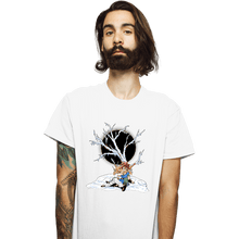 Load image into Gallery viewer, Secret_Shirts T-Shirts, Unisex / Small / White Death Peak
