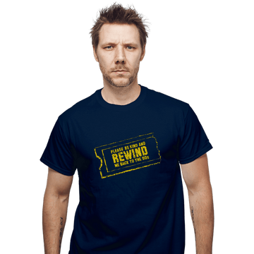 Daily_Deal_Shirts T-Shirts, Unisex / Small / Navy Rewind Me Back To The 90s