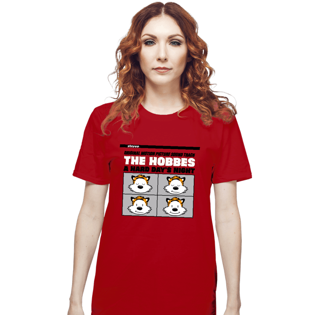Daily_Deal_Shirts T-Shirts, Unisex / Small / Red The Hobbes Album