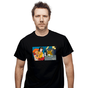Secret_Shirts T-Shirts, Unisex / Small / Black Yelling At Ein