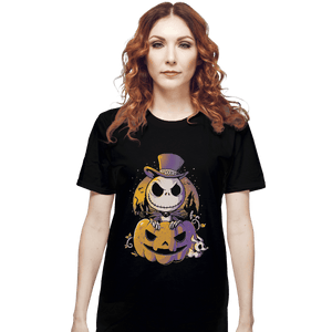 Shirts T-Shirts, Unisex / Small / Black Spooky Jack