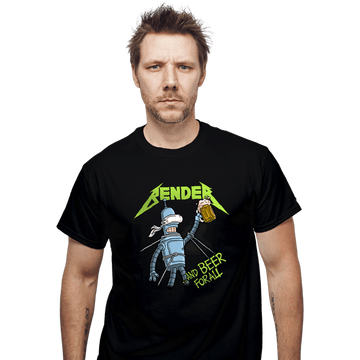 Daily_Deal_Shirts T-Shirts, Unisex / Small / Black And Beer for All