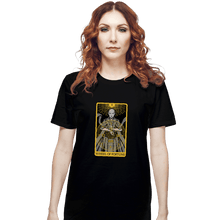 Load image into Gallery viewer, Shirts T-Shirts, Unisex / Small / Black Tarot Wheel Of Fortune

