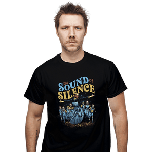 Shirts T-Shirts, Unisex / Small / Black The Sound Of Silence