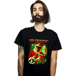 Shirts T-Shirts, Unisex / Small / Black Mr Grouchy x CoDdesigns Dirty World