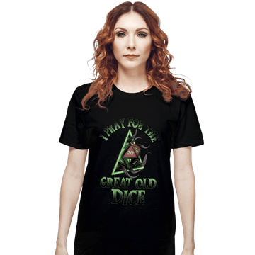 Secret_Shirts T-Shirts, Unisex / Small / Black The Great Old Dice