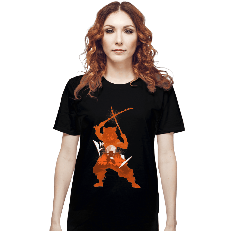 Shirts T-Shirts, Unisex / Small / Black Inosuke Hashibira
