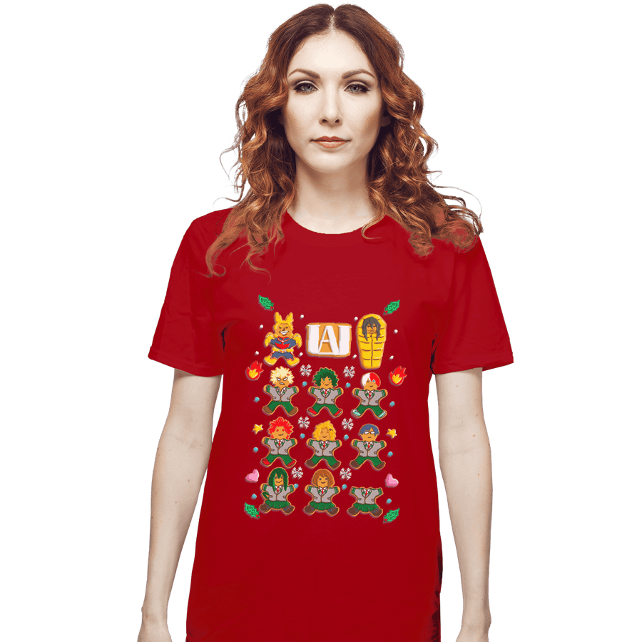 Shirts T-Shirts, Unisex / Small / Red Fresh Baked Heroes
