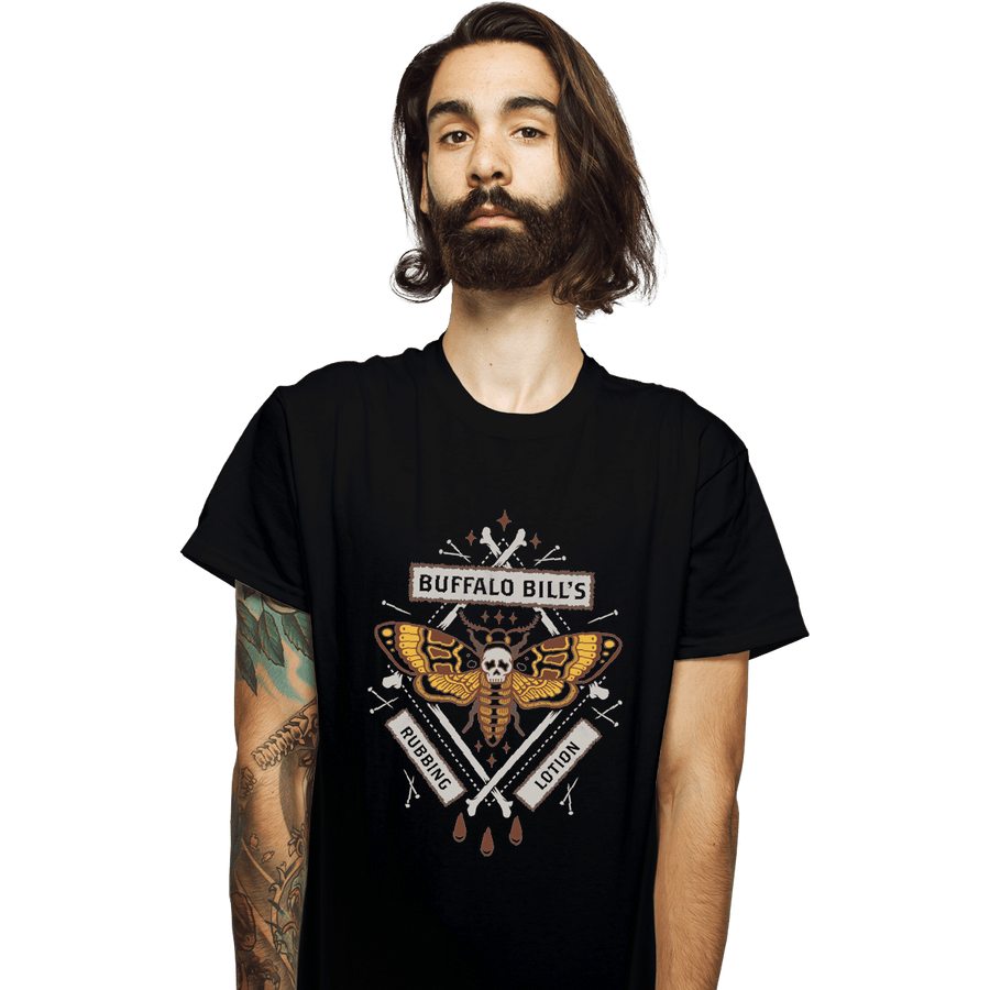 Shirts T-Shirts, Unisex / Small / Black Buffalo Bill's Rubbing Lotion