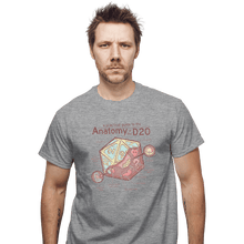 Load image into Gallery viewer, Shirts T-Shirts, Unisex / Small / Sports Grey Anatomy Of The D20
