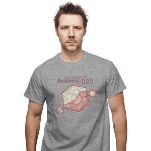 Shirts T-Shirts, Unisex / Small / Sports Grey Anatomy Of The D20