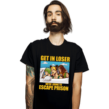 Load image into Gallery viewer, Daily_Deal_Shirts T-Shirts, Unisex / Small / Black Prison Escape
