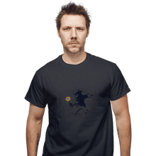 Load image into Gallery viewer, Shirts T-Shirts, Unisex / Small / Dark Heather Banksy Flower

