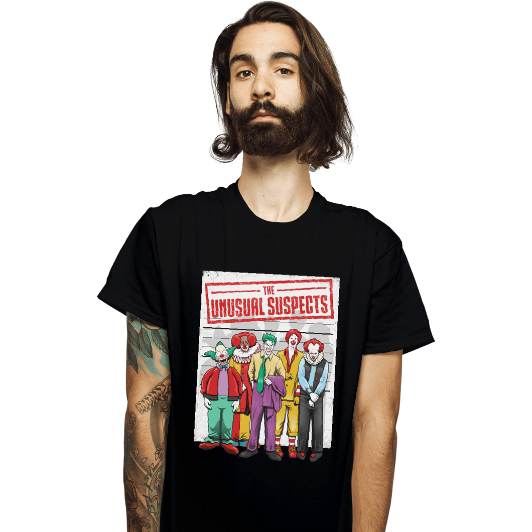 Shirts T-Shirts, Unisex / Small / Black The Unusual Suspects