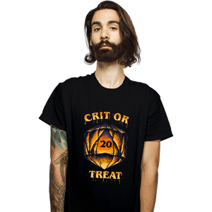 Daily_Deal_Shirts T-Shirts, Unisex / Small / Black Crit Or Treat