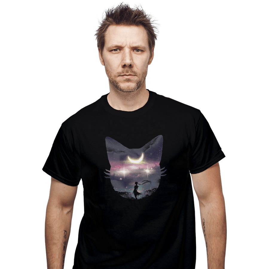 Shirts T-Shirts, Unisex / Small / Black Moon Chaser