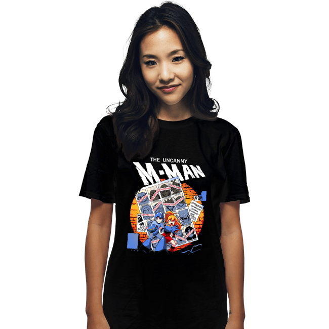 Secret_Shirts T-Shirts, Unisex / Small / Black Uncanny M-Man