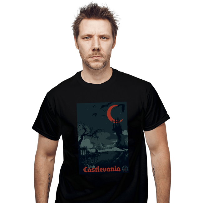 Secret_Shirts T-Shirts, Unisex / Small / Black Visit Castlevania