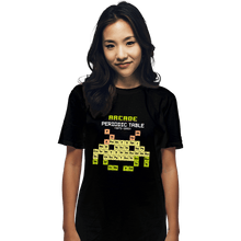Load image into Gallery viewer, Daily_Deal_Shirts T-Shirts, Unisex / Small / Black Arcade Periodic Table
