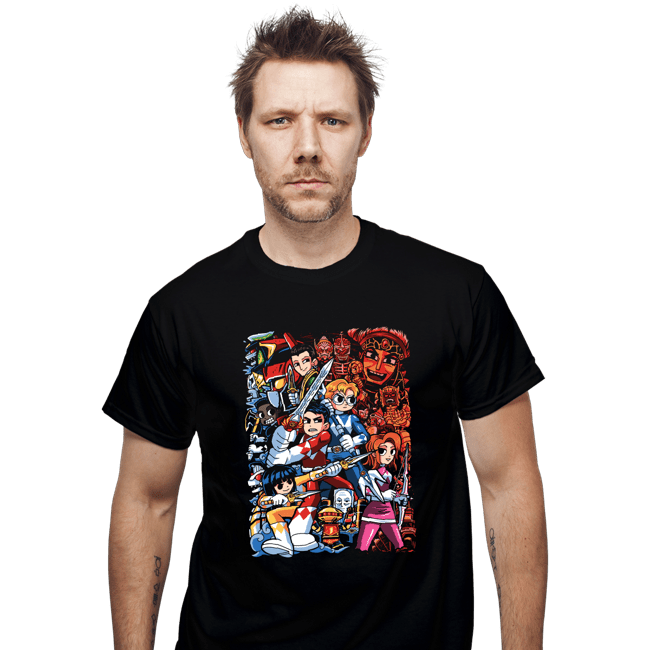 Secret_Shirts T-Shirts, Unisex / Small / Black Morphin Pilgrim!