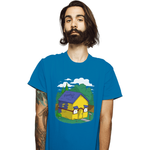 Shirts T-Shirts, Unisex / Small / Sapphire Mil House