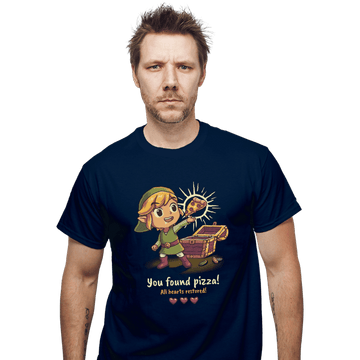 Daily_Deal_Shirts T-Shirts, Unisex / Small / Navy Legendary Pizza