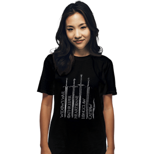 Shirts T-Shirts, Unisex / Small / Black Valyrian Steel