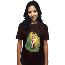 Load image into Gallery viewer, Daily_Deal_Shirts T-Shirts, Unisex / Small / Dark Chocolate Leia And Jabba
