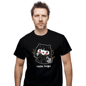 Shirts T-Shirts, Unisex / Small / Black Hello Nadja