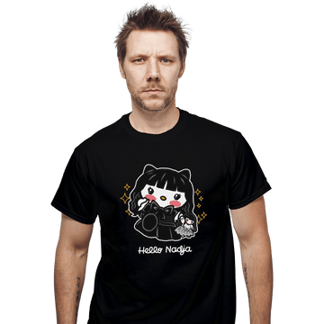 Shirts T-Shirts, Unisex / Small / Black Hello Nadja