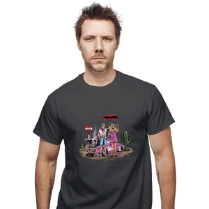 Shirts T-Shirts, Unisex / Small / Charcoal My Neighbor Barbie